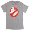Мужская футболка серого цвета с логотипом Ghostbusters с эффектом потертости Новая