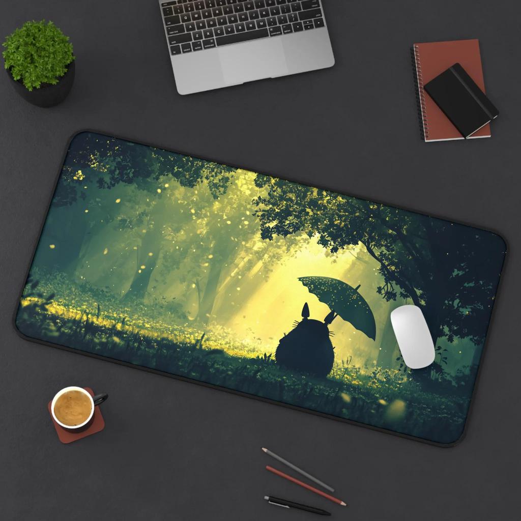 Large Mouse Pad Forest Desk Mat NonSlip Gaming Office Keyboard Pad for Computer