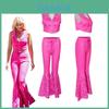 Trendy Barbie Ken Movie Character Cosplay Outfit Polyester, Personalized Streetwear, Available In Multiple Sizes