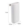 Plastic Desk Pen Holders Clip-on Wall Mounted Storage Box PC Screen Pen Holder  Stationery Storage
