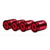 AQTQAQ 1 Set Car Styling Zinc Alloy Anti-theft Sport SKDS6 Car Tire Valve Caps Wheel Tires Tire Stem Air Cap Airtight Covers