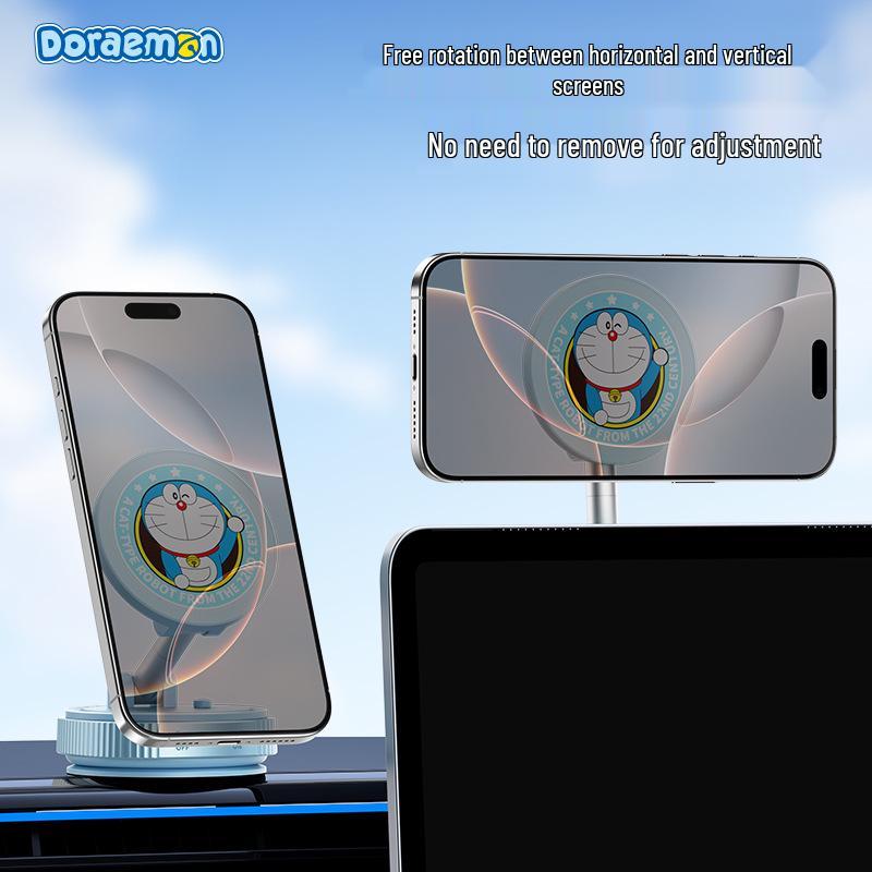 Doraemon 360° Магнитный держатель-подставка для телефона в машину и на стол