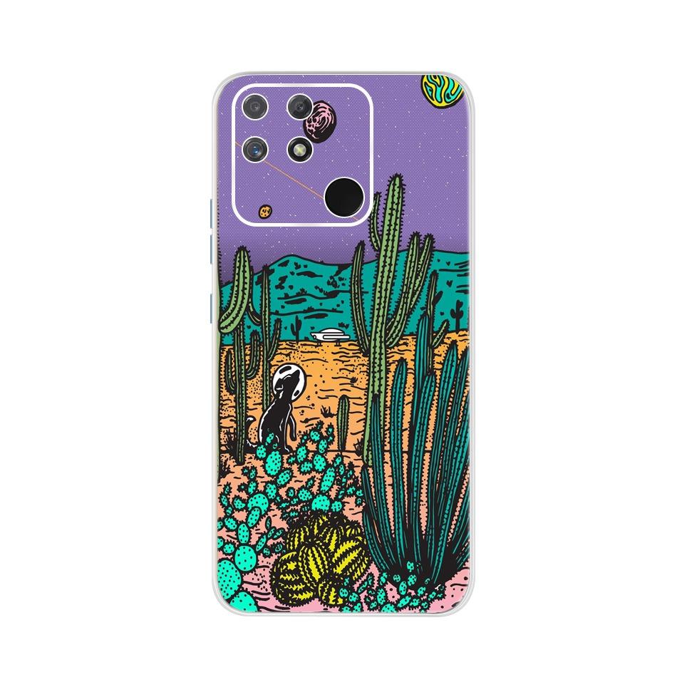 Soft Silicone Case For Raelme Narzo 50A RMX3430 Phone CaseTransparent TPU Cover For Realme Narzo50a 50 A 6.5" Back Cases Bumper