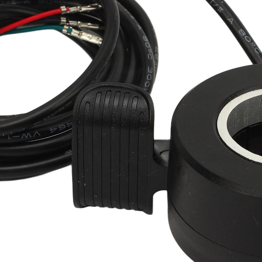 3 Wires Finger Throttle Accelerator Electric Scooter Thumb Throttle for 130X E-Bike Application