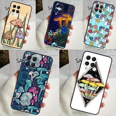 Психоделические грибы Цветочные для Samsung Galaxy M21 M51 M12 M32 M52 M13 M23 M33 M53 M34 M54 M30s M31s M15 M55 M20 Чехол