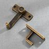 Retro Window Door Lock Home Hardware Metal Door Latch Accessories Bronze Box Latch