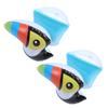 Inflatable Swim Arm Band Cute Toucan Pattern PVC Nontoxic Inflatable Swimming Arm Sling for 3 to 6 Years Old Children