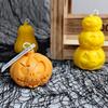 Силиконовая форма для тыквы на Хэллоуин, форма для ароматерапевтической свечи-призрака. Используется для гипсовых украшений, заливки свечей из смолы.