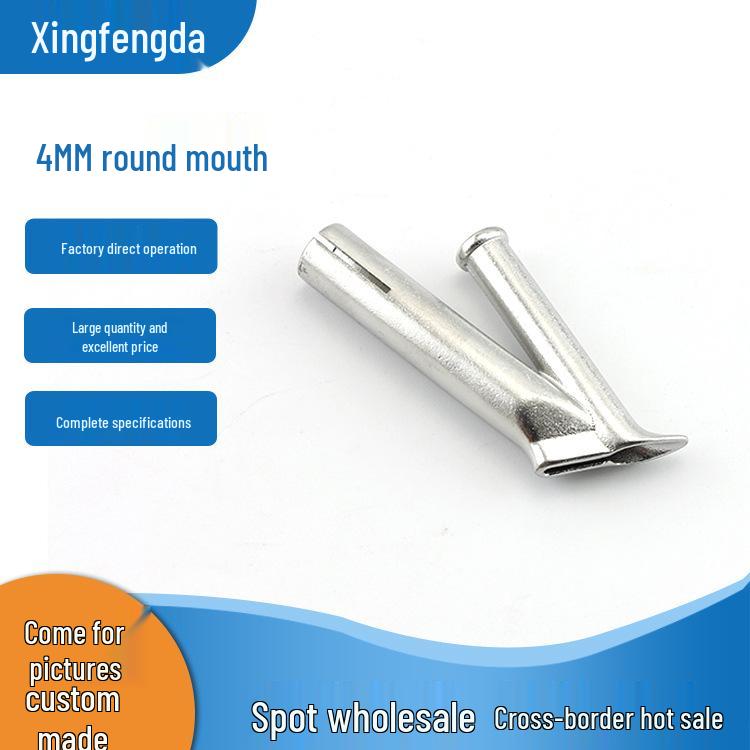 Аксессуары для фена для сварки горячим воздухом: Насадки из нержавеющей стали - Треугольная фиксированная точка, Y-образная и Круглая насадка