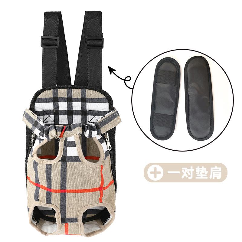 Portable Pet Chest Backpack Cat Dog Outdoor Travel Carrier Bag