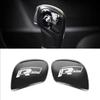 For Volkswagen 1K2 Car Gearbox Control Gear Lever Stickers Shift Stick Handle Accessories For VW GTI Polo Golf Passat Tiguan Arteon Taigo Hub Cap