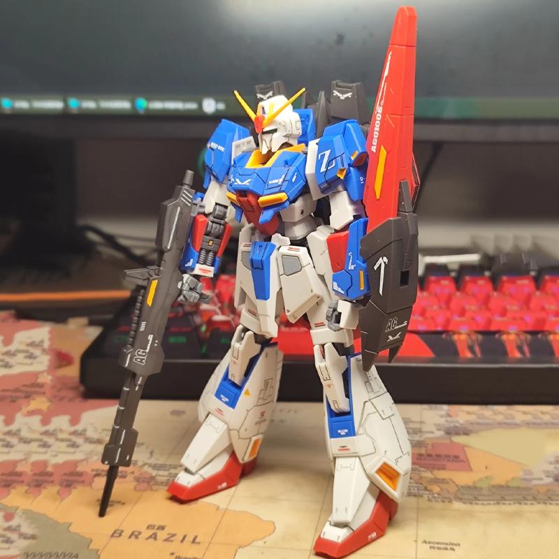 JMS HG 1/144 MSZ-006 ZETA Сборная модель-конструктор Фигурки Действия Игрушки-пазлы для мальчиков Подарки на праздник Настольное украшение Кукла Коллекционная