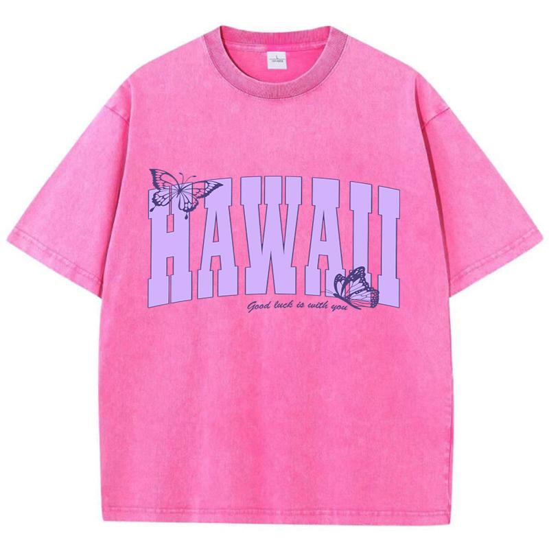 Женские хлопковые футболки с потертостями, свободные топы с простым буквенным принтом, короткий рукав, летняя уличная одежда