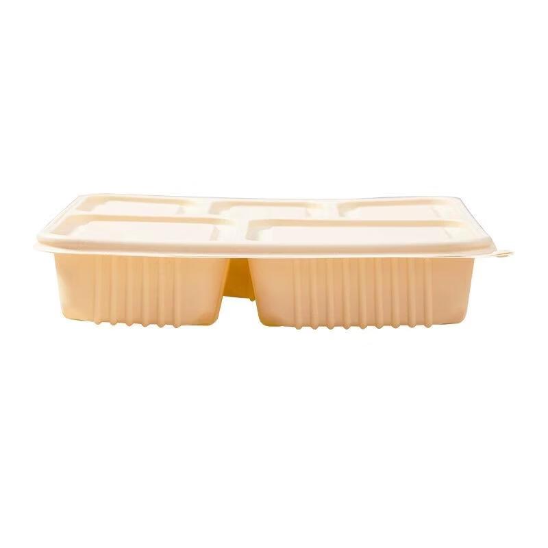 Eco-Friendly Divided Corn Starch Lunch Box