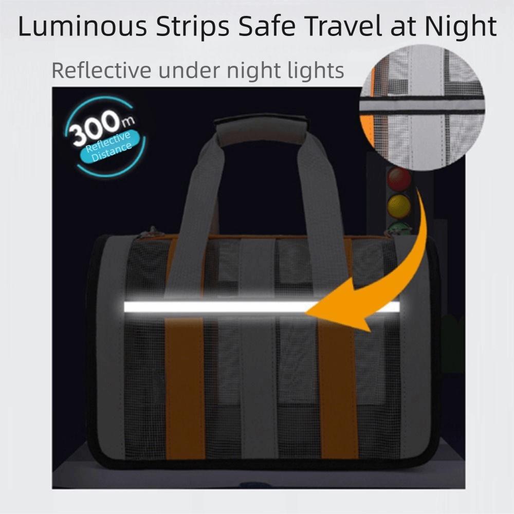 Складная дорожная сумочка для щенка, сумка для путешествий с питомцем из ткани Оксфорд, уличная сумка-переноска для кошки, аксессуары для питомцев