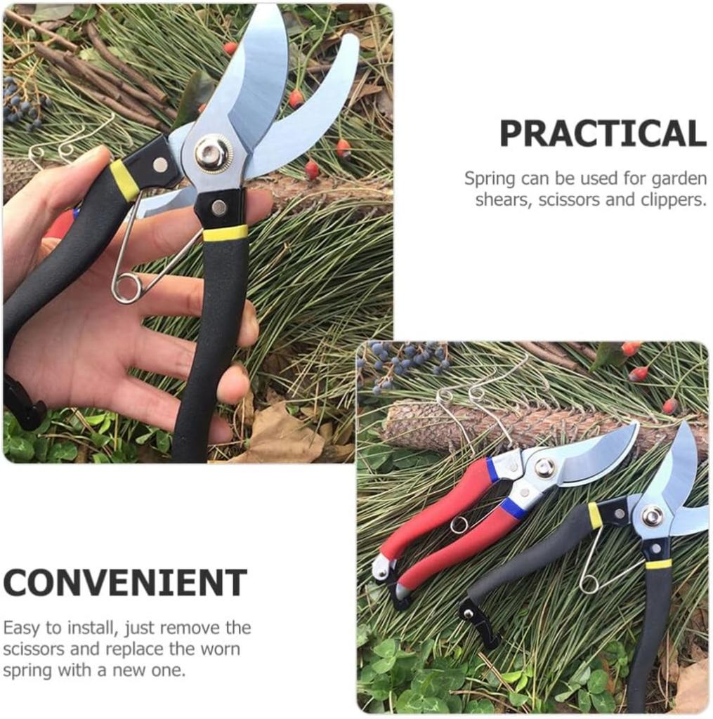 1 шт. Садовые ножницы пружинные, V-образные левая и правая пружина, аксессуары для секаторов