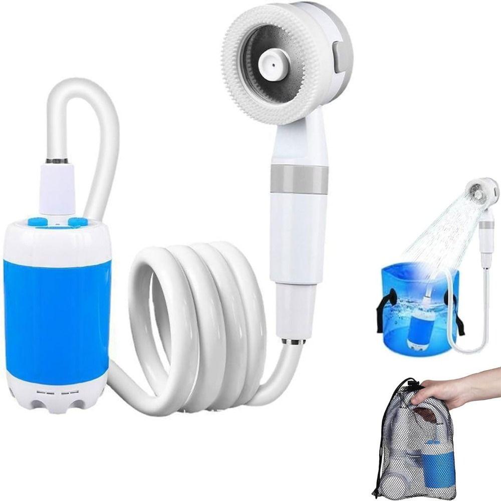 Rechargeable Electric Shower Waterproof Shower Pump High Quality Portable Camping Shower  RV