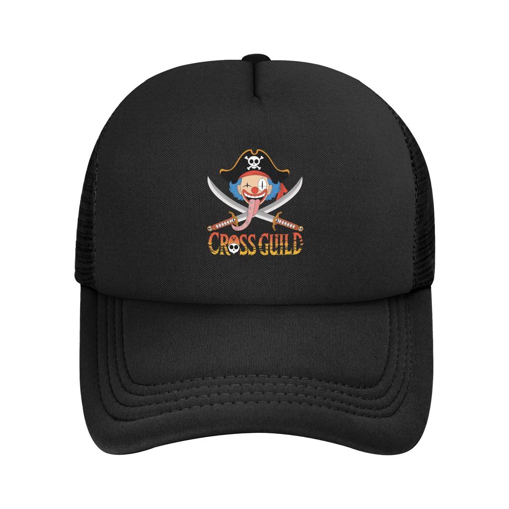 Sanji onepieces Flag Mesh Baseball Caps Unisex HipHop Trucker Hat Anime Adjustable Summer Sports Cap