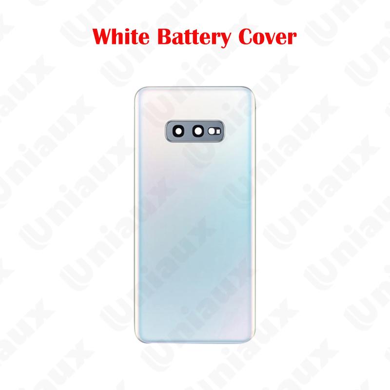Замена заднего стекла для Samsung Galaxy S10e SM-G970 G9700, крышка задней двери аккумулятора с наклейкой на объектив рамки камеры, CE
