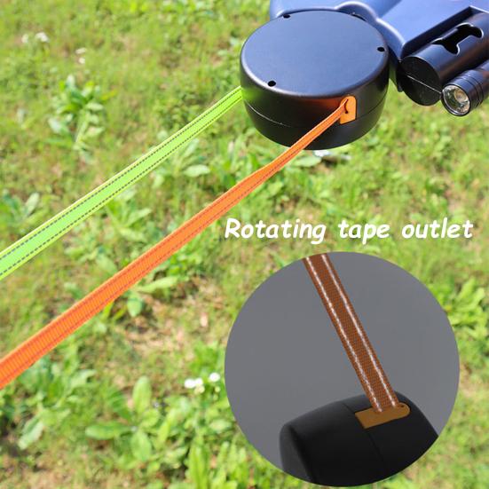 Двойной выдвижной поводок для собак Сверхпрочный Двуглавый поводок для собак с вращающимся на 360 градусов вертлюгом и светодиодной подсветкой для маленьких, средних и крупных собак