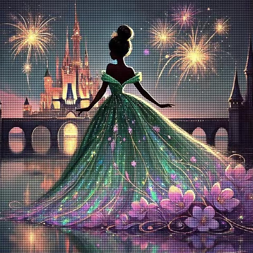 Disney Набор для алмазной живописи «Принцессы» 5D DIY Алмазная вышивка Крестик Ручная работа Искусство Подарок Поделки Декор для дома