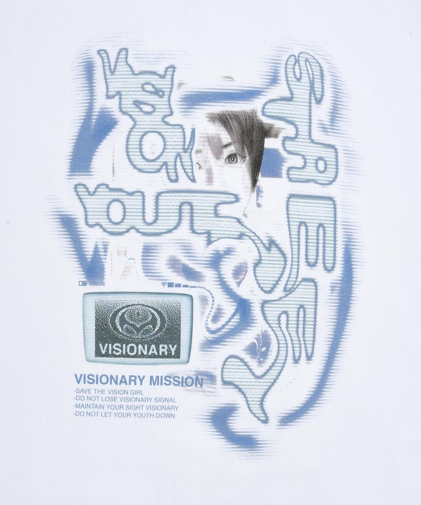 VISION STREETWEAR Vsw Y2K Футболки Белые