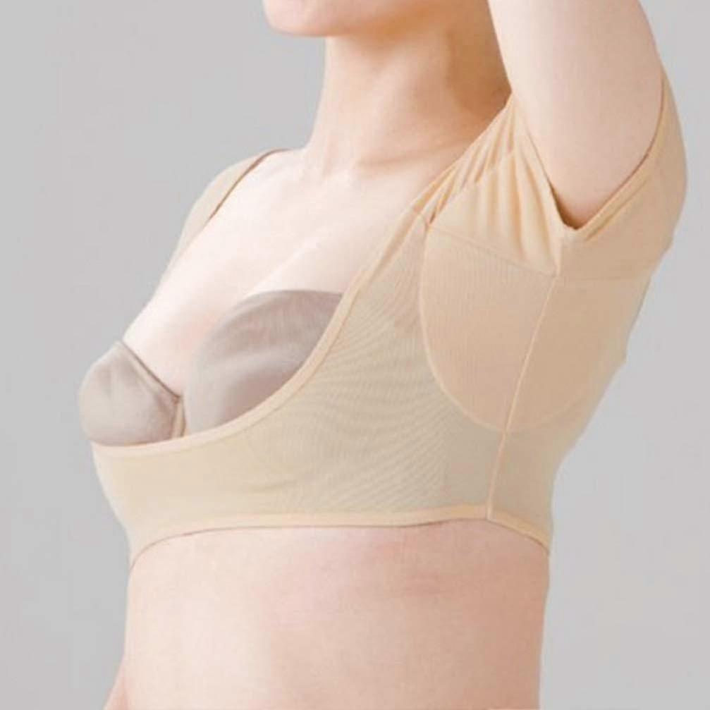 Защитные накладки от пота подмышки для жилета, вкладыши, washable, быстросохнущие, впитывающие коврики, защита для женщин