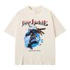 Unisexs And Unisexs Retro Metal Oversized Tshirt Unisexs Highquality Cotton Tshirt Rock Band Limp Bizkit Printed Tshirt