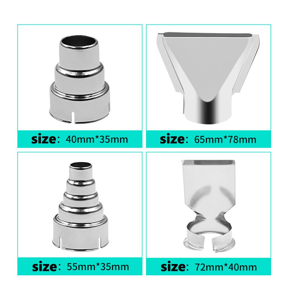 Промышленный термофен 1000/2000 Вт Электрический фен горячего воздуха Сушилка для пайки Термический воздуходув Инструменты для термоусадочной упаковки автомобильной пленки