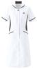 One Piece Medical Nurse Medical White Coat Nursing Clinic Aesthetic Hospital 3017EW White X Navy Japan LL To Japanese Size [Fork] Women's (equivalent