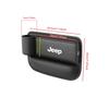 Car Seat Crevice Storage Box for Jeep Renegade Wrangler JK Grand Cherokee Compass Patriot Leather Gap Filler Organizer Car Parts ALO1