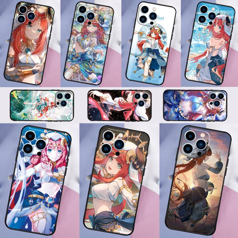 Genshin Impact Nilou Case For Oppo A5 Pro A15 A17 A57 A77 A60 A80 A40 A18 A38 A58 A78 A98 A96 A76 A16 A94 A74 A54