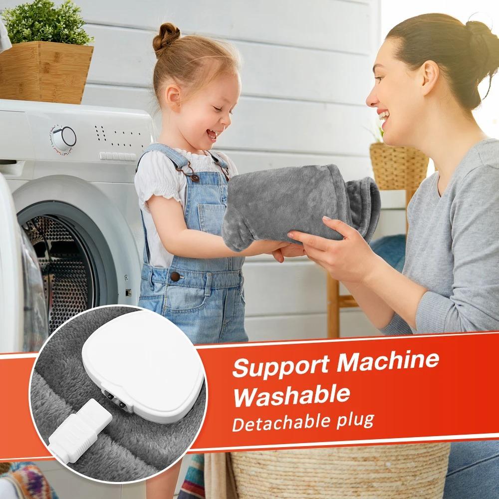 Heating Shoulder Neck Pads 9-Level Hot Compress Cervical Shawl Warmer with Digital Display Thermostat Heater Warming Back Relax