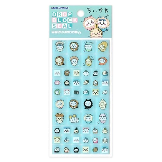 Kamio Japan Chiikawa Drop Block Stickers MIX1 228304