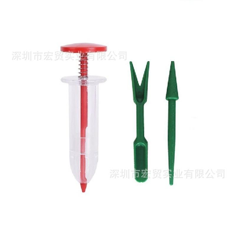 Ручная сеялка, Мини-сеялка, Пластиковая сеялка, Рассада в горшках, Посадка семян, Портативные инструменты для овощей