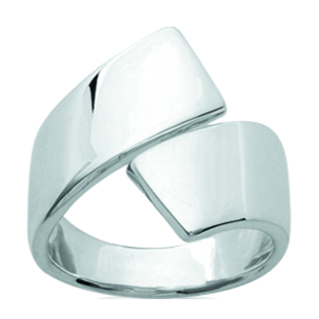 Silver Ring 'Etreinte' Silver - 20 Mm