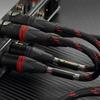 Кабель TOPPING XLR-XLR 6N OCC экранированный аудиокласса XLR, короткий, черный, пара, TCX1-25, приблизительно. Кабель длиной 25 см, с проводником высокой чистоты, двухжильная конструкция.