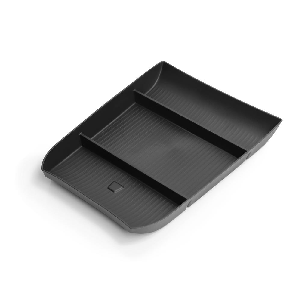 Для Hyundai Palisade 2023 2024 Ящик для хранения в центральной консоли Автомобильный центральный нижний лоток TPE Органайзер Аксессуары для наведения порядка