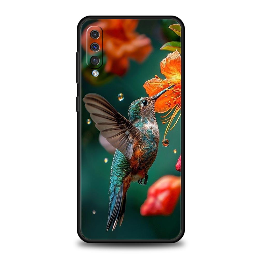 Hummingbird Phone Case For Samsung Galaxy A56 A36 A26 A34 A17 A16 A06 A14 A12 A54 A72 A70 A30 A24 A22 A20e A52 A50 A40 A32 Cover
