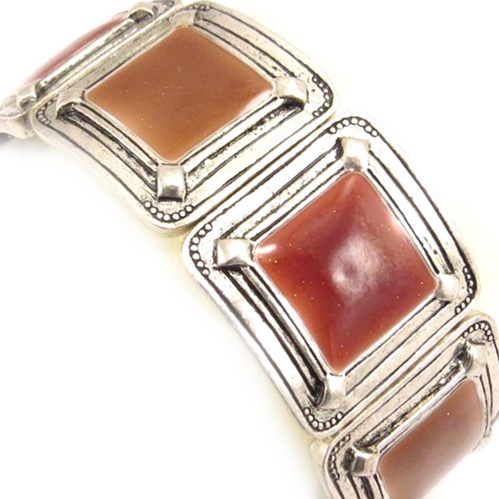 Les Trésors De Lily [C5287] — Коричневый дизайнерский браслет «Анамайя»