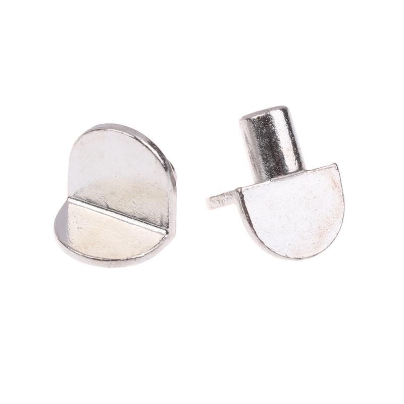 20Pcs 5Mm L-Shaped Shelf Support Studs Pegs Pins Plugs Cabinet Seperator Fixed Wooden Glass Layer Board Furniture Bracket Holder