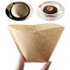 Yousheng 100 шт. конусный кофейный фильтр утолщенный пищевой безопасный край прессованный тонкой бумаги оригинальный фильтр-мешок из древесной массы