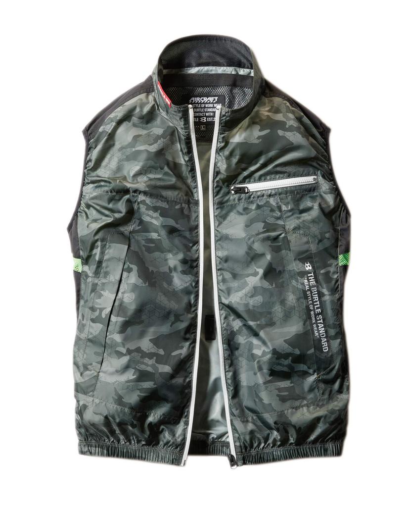 Жилет BURTLE Air Craft для весны и лета, армейский зеленый AC1034 63 XL (унисекс)