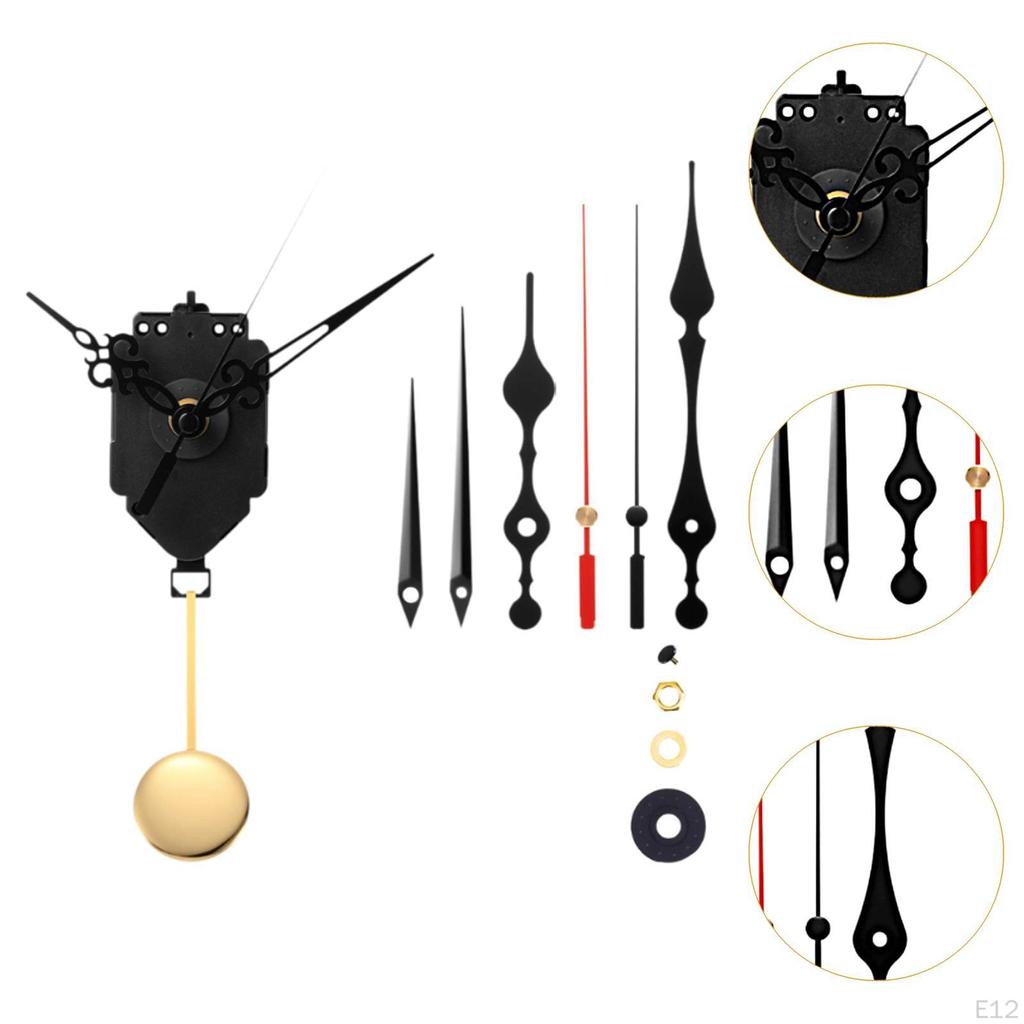 Современный набор для ремонта кварцевых маятниковых часов для домашнего декора
