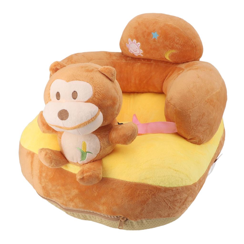 Baby Sitting Sofa Chair Comfortable Anti Rollover Portable Plush Infants Toddler Learning To Sit