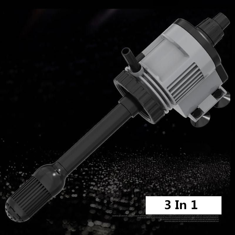 3в1 6-22 Вт погружной насос для фонтана, фильтр для рыбного пруда, аквариумный волновой насос, циркуляция воды, увеличение кислорода в воздухе