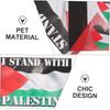 UPKOCH 8 Pcs Car Stickers, Palestinian Car Decal Flag Decal Gaza Sticker, Palestinian Flag