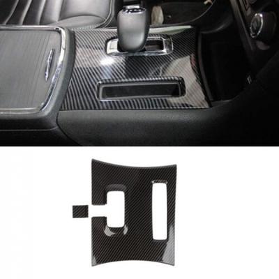 Накладка на электронный селектор передач центральной консоли для Dodge Charger 2011-14 Карбон