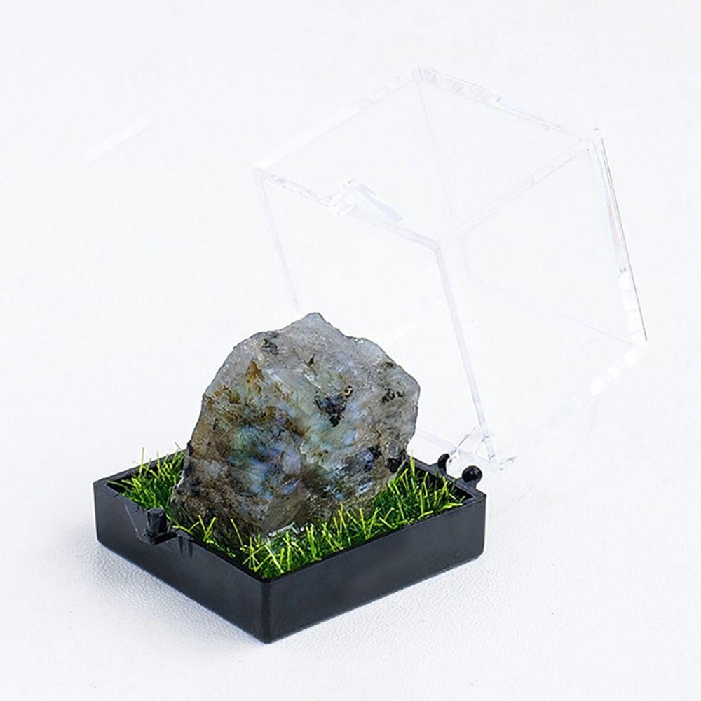 Многоцветный природный минеральный образец неправильной формы кристаллический камень образцы подарки руда коробки