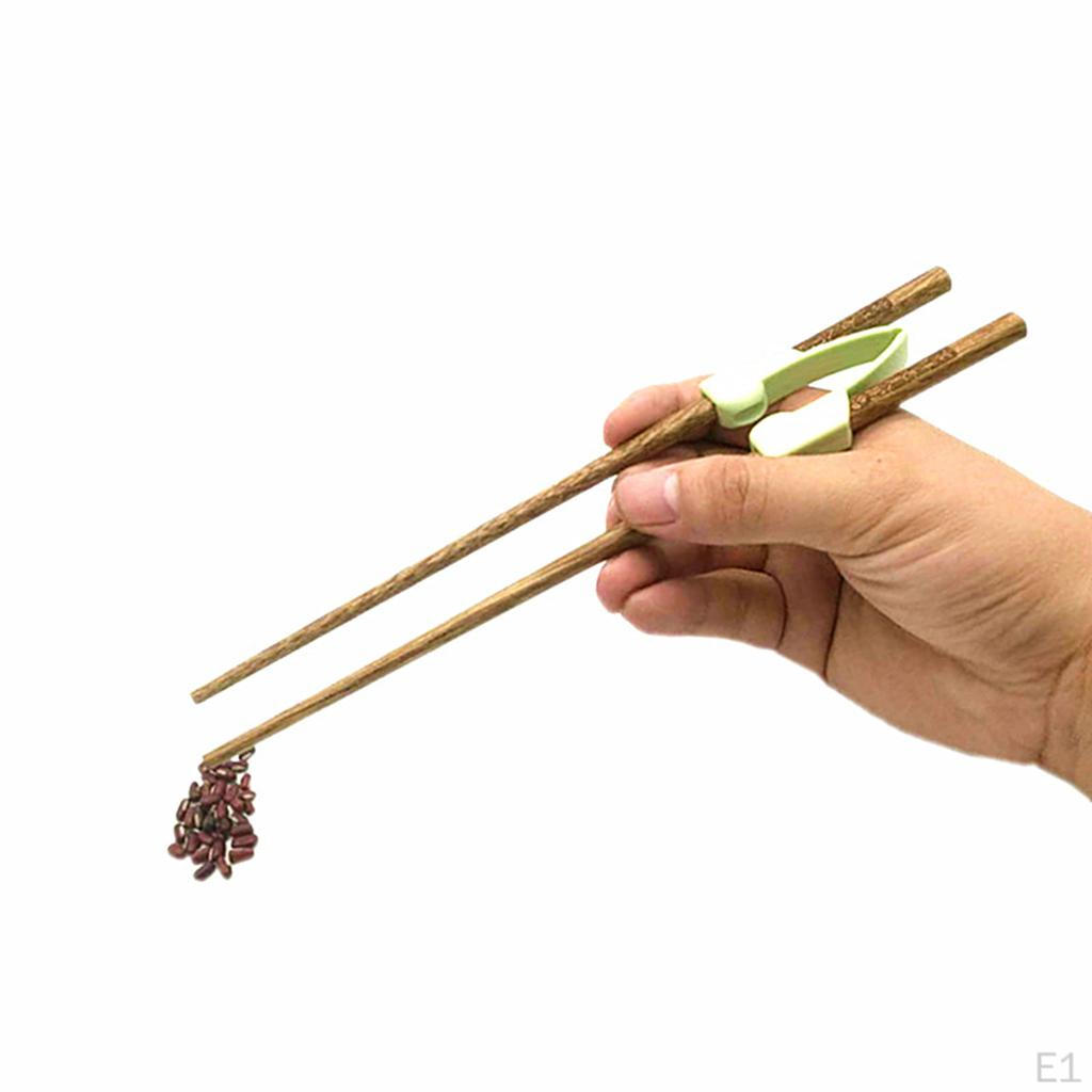 Training Chopsticks Helper Enlightenment Learning For Kids Adult, As A Elastic Bridge, Help To Open